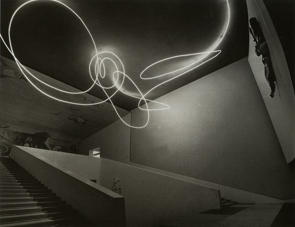 FONTA 1951 Struttura al neon per la IX Triennale di Milano 2