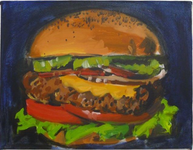 Walter Robinson, Dallas BBQ, 2001. Courtesy the artist and Haunch of Venison
