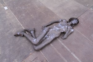 A sculpture by Andra Ursuta in Frieze London 2011.