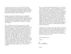 Part 2 of the letter to Bacon. Click to view in full size.