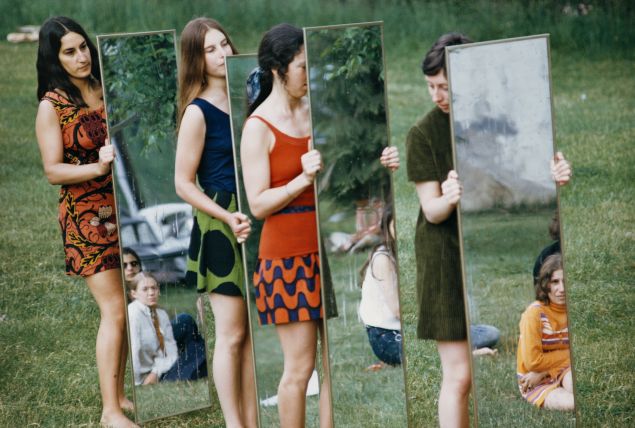Joan Jonas, Mirror performance III, 1969