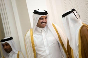 Qatari Crown Prince Sheikh Tamim bin Hamad bin Khalifa al-Thani. (Courtesy Getty Images)