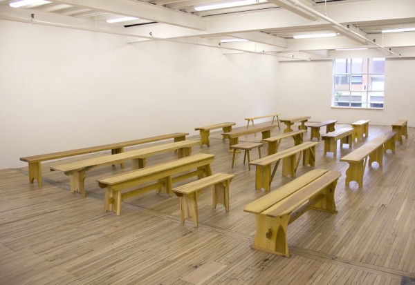 Installation view. (Courtesy Murray Guy)
