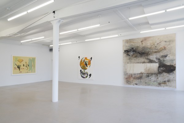 Installation view with works by Yesiltac, Mayton and Dodd. (Courtesy David Lewis Gallery)