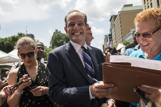 Former Gov. Eliot Spitzer. (Photo: Getty)