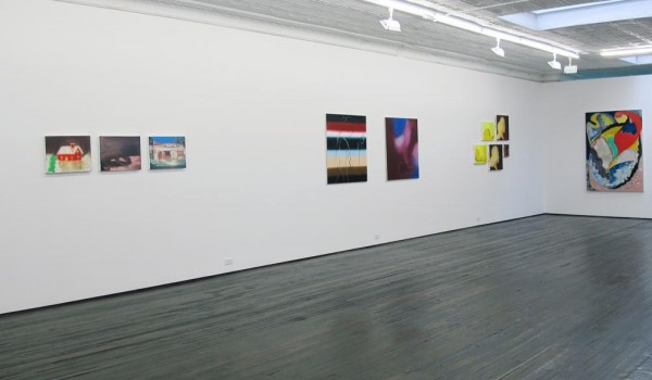 Paintings by Hahn, Guertin, Hahn and Guertin. (Courtesy Jack Hanley Gallery)