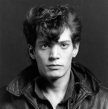 A self-portrait by Robert Mapplethorpe. 