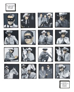 'The Lone Ranger' (2012–13) by Attie. (Courtesy the artist and P.P.O.W.)