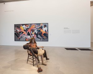 Works by Ringgold and Hanson. (Courtesy PAMM)