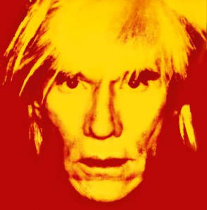 Andy Warhol's eye-popping 1986 self portrait, at Caratsch.