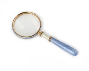 A Fabergé magnifying glass at Wartski