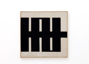 'MS 09' (1962) by Knifer. (Courtesy the artist and Mitchell-Innes & Nash)