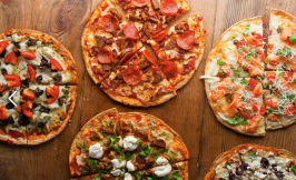 The thin crust made-to-order pizza could make anybody salivate, even kids (Photo by Bad Horse Pizza).