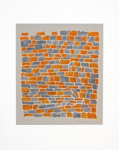 'Wall XI' (1984) by Anni Albers. (Courtesy the Josef and Anni Albers Foundation and Alan Cristea Gallery)