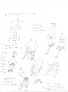 'Untitled (A Portable Fire Place)' (c. 2008) by Patricia Satterwhite. (Courtesy Jacolby and Patricia Satterwhite)