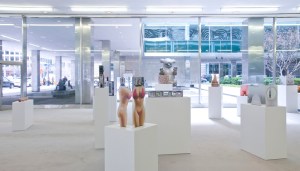 Installation view of Urs Fischer's show at the Lever House Art Collection. (Photo by Cary Whittier/© Urs Fischer/ Courtesy the artist and Gagosian Gallery)