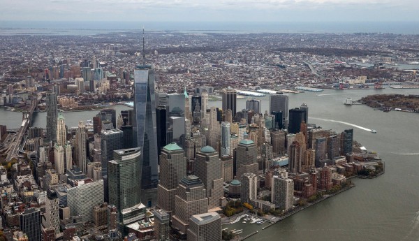 Condé Nast headquarters at 1 WTC. (Photo: Andrew Burton/Getty Images)