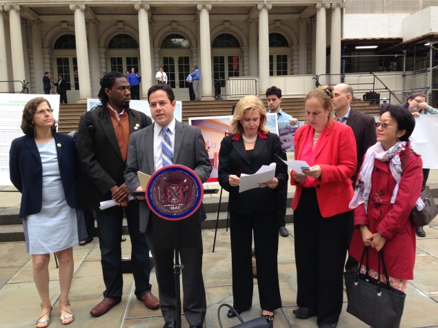 Councilman Dan Garodnick launches CAPE. (Photo: Paula Duran)