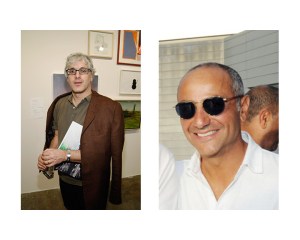 Josh Baer (l) and David Mugrabi. (Photos courtesy Patrick McMullan)