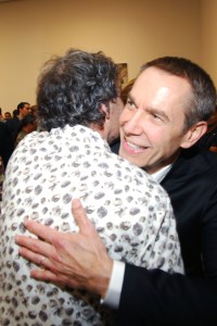 Jeff Koons, spreading love around the world. (Courtesy Patrick McMullan)