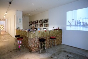 Installation view of 'Cafe Dancer Pop-Up' at Edlin. (Courtesy Andrew Edlin Gallery)