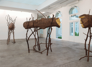 Installation view of Penone's 2013 show at Goodman in Paris. (Courtesy Marian Goodman)