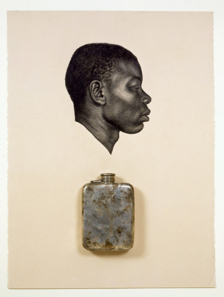 Kin IX (To Make Your False Heart True) by Whitfield Lovell (2008). Courtesy of the artist and DC Moore Gallery, New York.