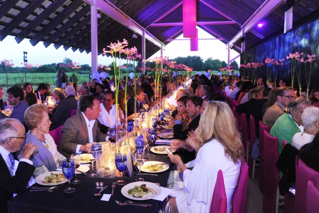 The Parrish Art Museum Midsummer Party in Water Mill. (Photo: Courtesy Patrick McMullan)