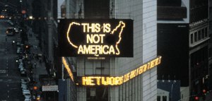 A Logo For America (Courtesy of the artist and Galerie Lelong, New York)
