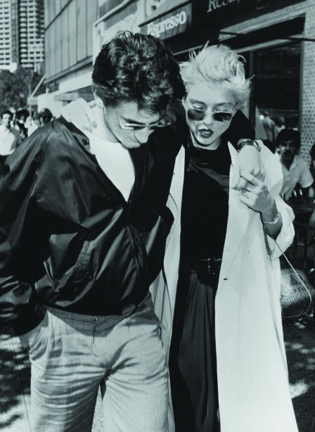 Sean Penn and Madonna, 1986.