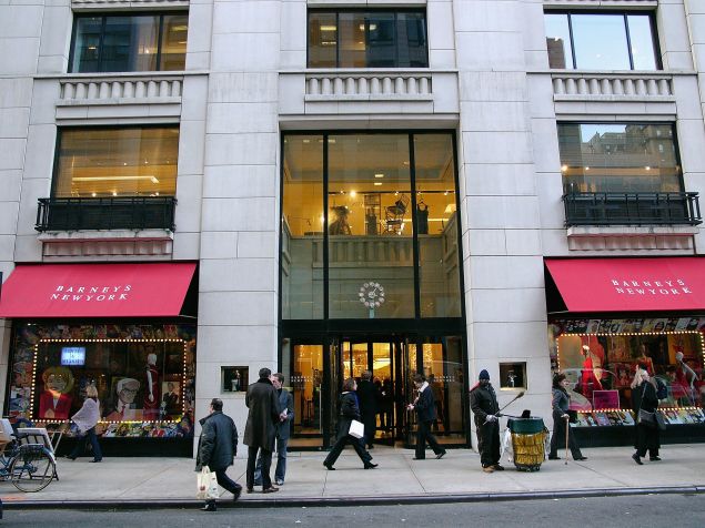 Barneys flagship store at 660 Madison Avenue. (Getty)