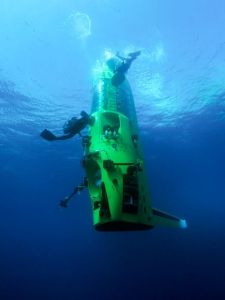 James Cameron's Deepsea Challenge, now at the AMNH.