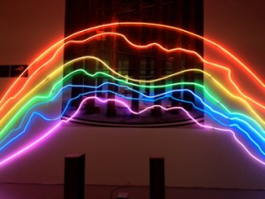 "Rainbows" by Sarkis. (Courtesy Cornucopia.)