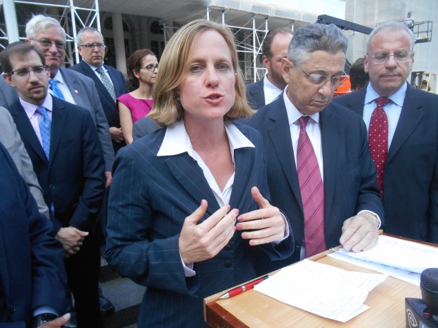 Queens Borough President Melinda Katz. (Photo: Ross Barkan)