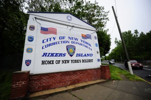 The entrance to Rikers Island. (Photo: Getty Images)