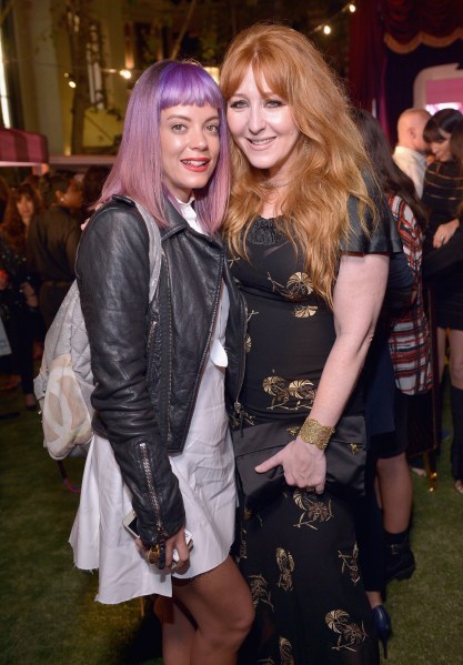 Lily Allen with Charlotte Tilbury (Photo via Getty)