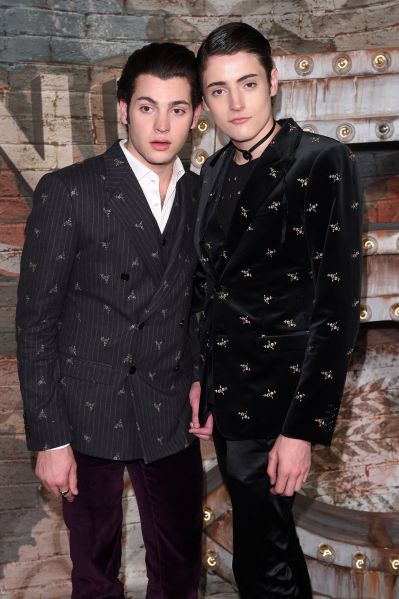 Peter Brant and Harry Brant. 