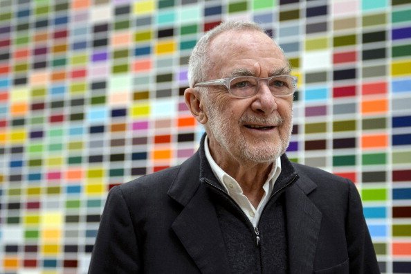 The artist Gerhard Richter. (Photo by Fabrice Coffrini, courtesy Getty Images) 