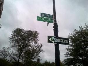 George Carlin now has is own street in Morningside Heights. (Twitter)