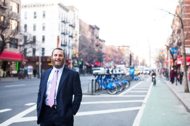 Rabbi Shmuley Boteach's latest book has a provocative premise, that lust, not love is the key to a lasting marriage (Emily Assiran/New York Observer).