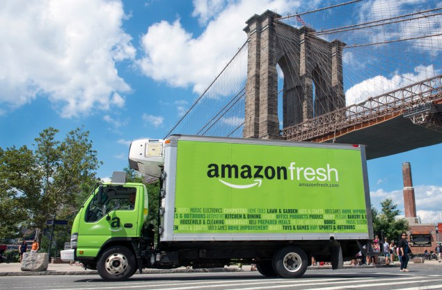 Amazon is moving is grocery delivery service to Brooklyn (AmazonFresh)