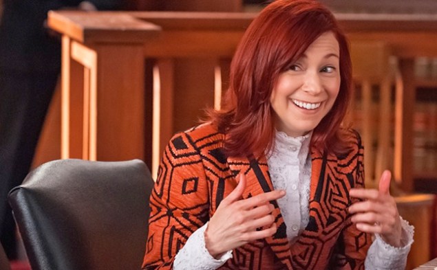 Carrie Preston and her wonderful world on The Good Wife.