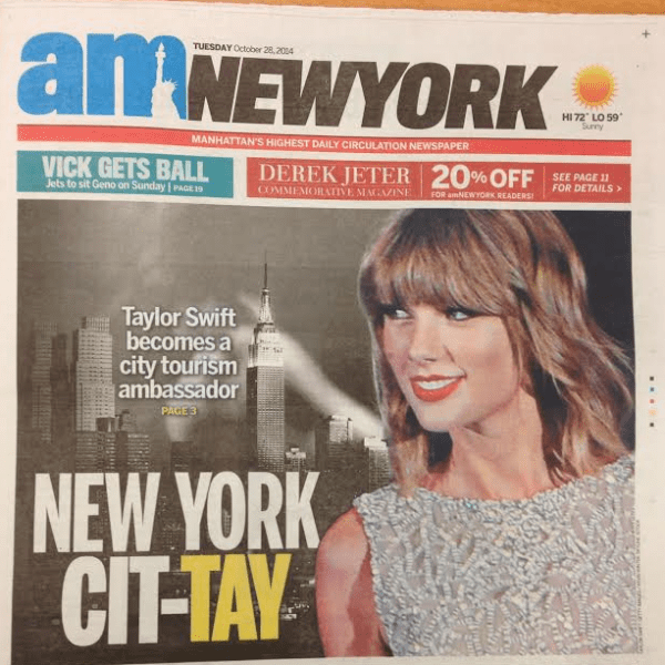 Taylor Swift AM New York