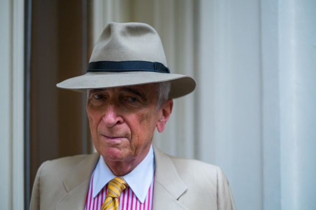 Gay Talese at his New York home (Photo credit: Julius Constantine Motal/New York Observer)