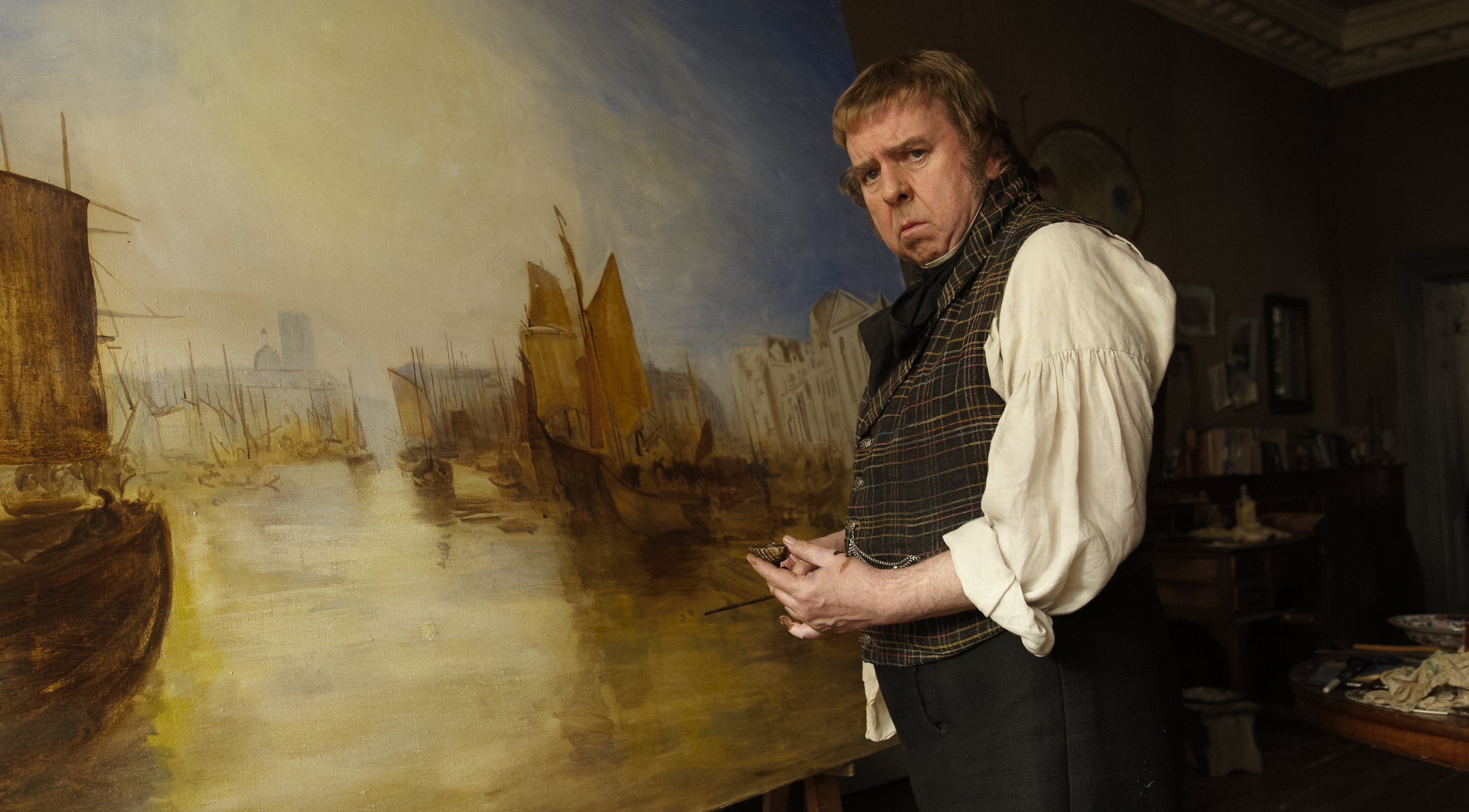 Timothy Spall won Best Actor at Cannes for his performance as J.M.W. Turner.