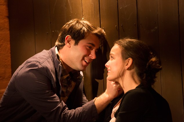 Jason Ritter and Allison Miller in Always Woodstock.