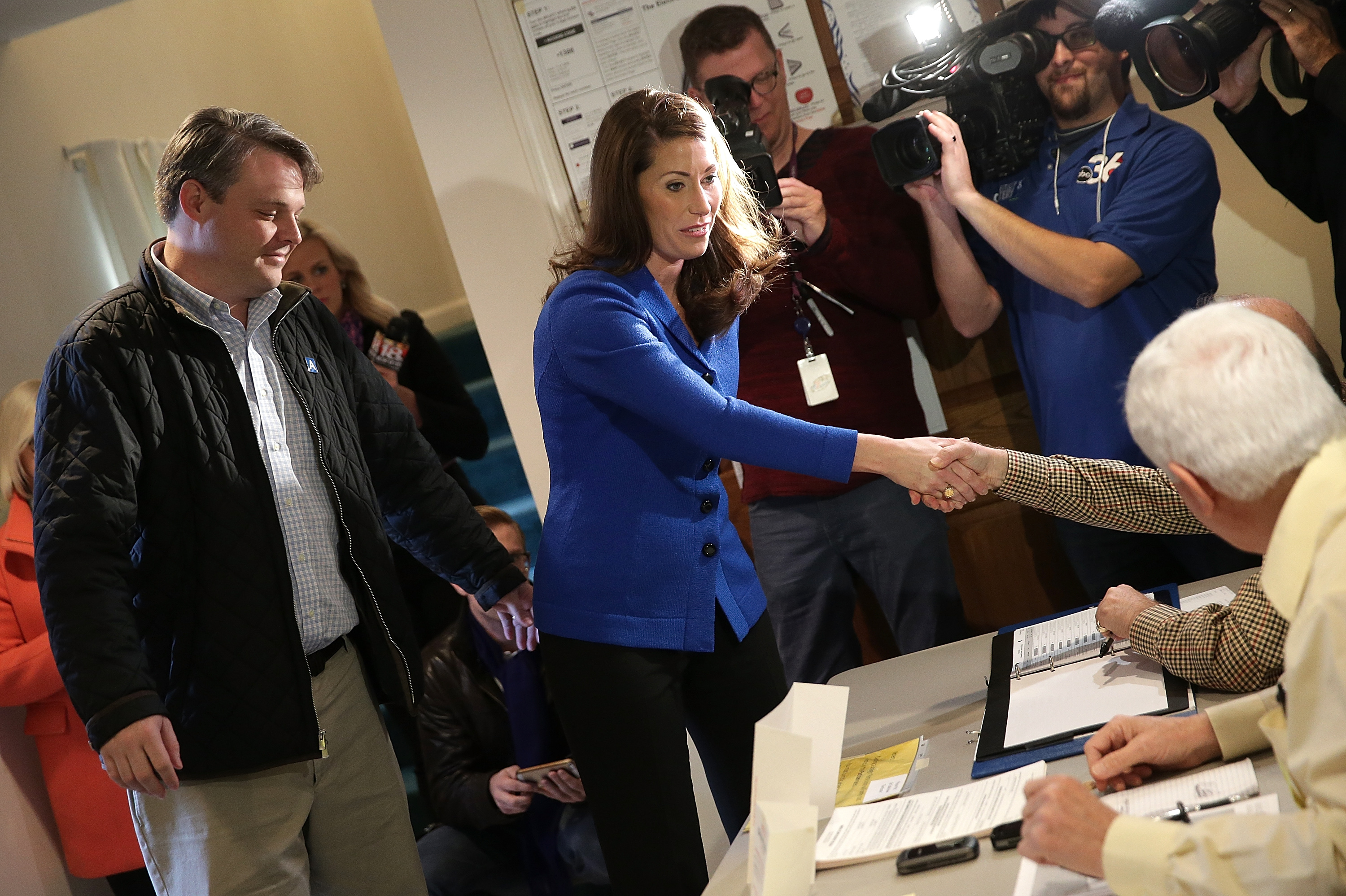 Alison Lundergan Grimes. (Photo by Win McNamee/Getty Images)