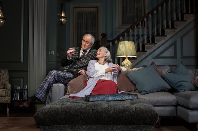 John Lithgow and Glenn Close in A Delicate Balance. (Photo by Brigitte Lacombe)