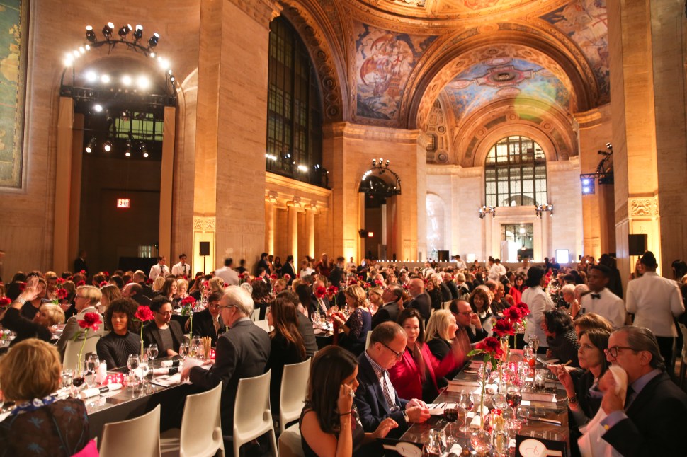 The Cunard White Star Building during the 2014 ICI Gala. (Photo courtesy Billy Farrell)