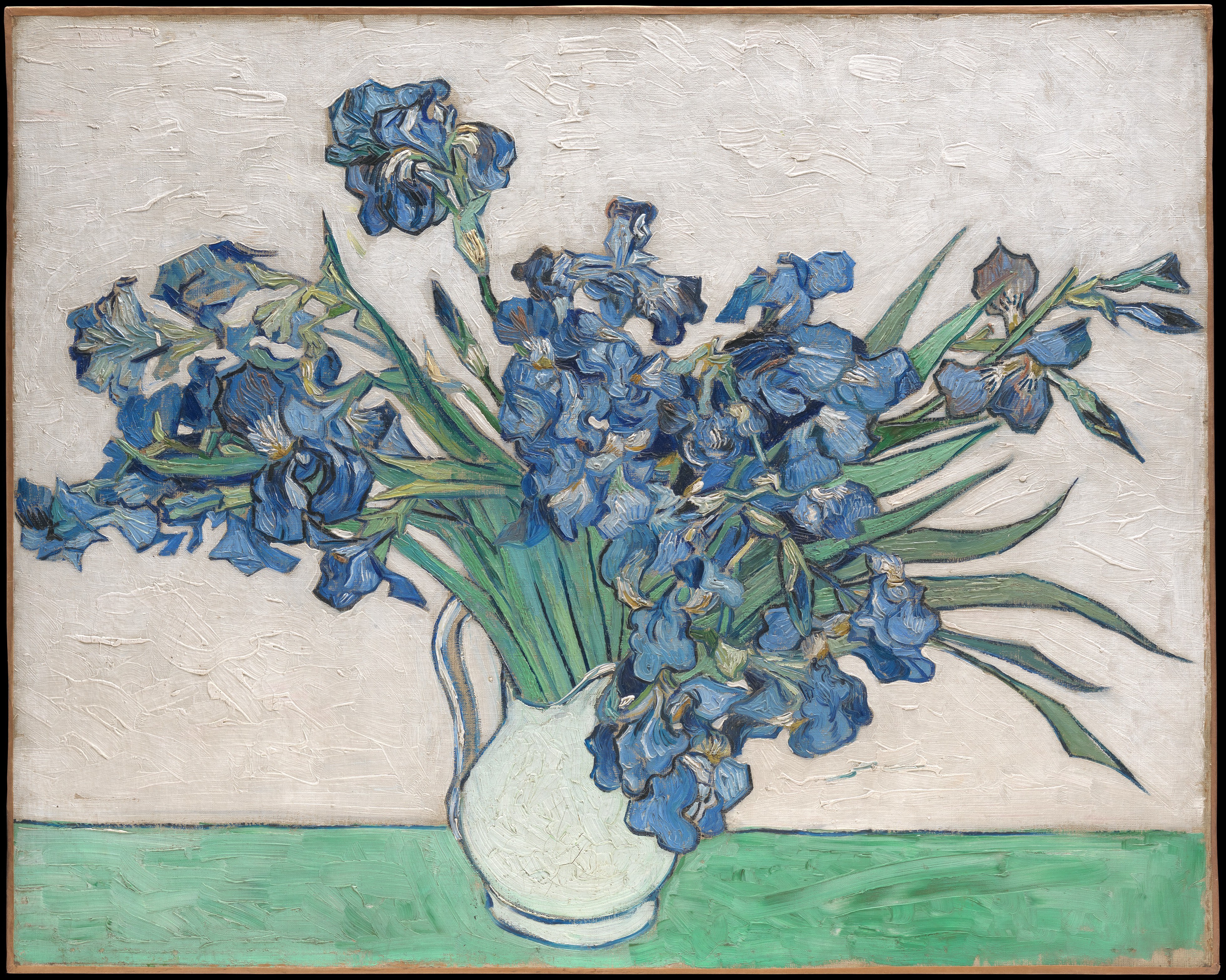 Irises, Vincent van Gogh (1890). (Courtesy the Metropolitan Museum of Art) 
